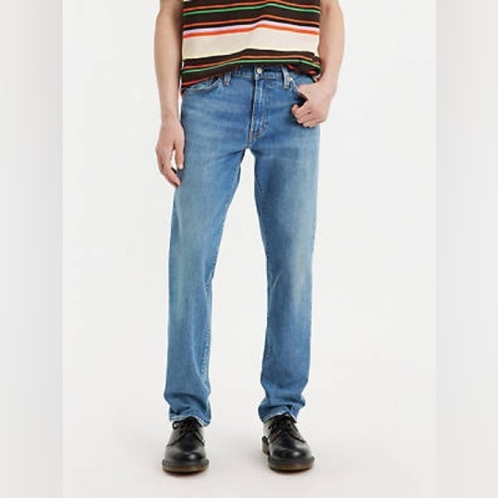LEVIS | 511 mens medium wash straight jeans | size 34